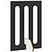 Recinto pieghevole per animali 4 pcs Rovere Nero - Foto miniatura 4