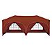 Tenda per feste a pop-up 575 x 288 x 245 cm Terracotta - Foto miniatura 6