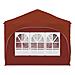 Tenda per feste a pop-up 575 x 288 x 245 cm Terracotta - Foto miniatura 7