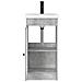 Mobile da bagno con lavabo Grigio Cemento 42 x 40 x 84,5 cm - Foto miniatura 3