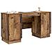 Scrivania Legno antico 142,5 x 50 x 75 cm Legno ingegnerizzato - Foto miniatura 2