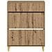 Mobile per scarpe DELFT 78 x 24 x 103 cm Legno ingegnerizzato - Foto miniatura 4