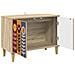 Mobile TV ESSEN 69 x 33 x 50 cm Sonoma Legno ingegnerizzato - Foto miniatura 3