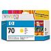 C9454a Cartuccia Ink Originale 70 Gialla per HP DesignJet Z3200 - Foto miniatura 5