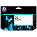 C9454a Cartuccia Ink Originale 70 Gialla per HP DesignJet Z3200 - Foto miniatura 2