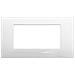 1 Placca Muro Electrowatt Cornice Tipo 7 A 4 Moduli Uscite Bianca - Foto miniatura 1