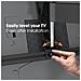 Supporto a Parete per TV Led 45kg 65" Colore Nero - Foto miniatura 6