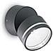 172552 Omega Round Ap1 Antracite, Applique - Foto miniatura 1