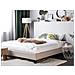 Letto Imbottito Beige Con Telaio 180 X 200 Cm Roanne - Foto miniatura 7