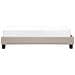 Letto Imbottito Beige Con Telaio 180 X 200 Cm Roanne - Foto miniatura 9