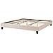 Letto Imbottito Beige Con Telaio 180 X 200 Cm Roanne - Foto miniatura 20
