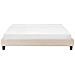 Letto Imbottito Beige Con Telaio 180 X 200 Cm Roanne - Foto miniatura 21