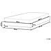 Letto Imbottito Beige Con Telaio 180 X 200 Cm Roanne - Foto miniatura 5