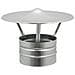 Fumaiolo Cinese Zincato Base Tonda Innesto F Femmina Da 140mm - Foto miniatura 1