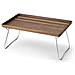 Vassoio Letto In Legno Di Noce, Cm 53x32x24 - Foto miniatura 1
