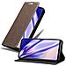 Custodia Compatibile Con Huawei Mate 20 In Bruno Caffè - Coperchio Protettiva Con Chiusura Magnetica, Funzione Stand E Tasca Per Le Carte - Foto miniatura 1