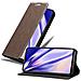 Custodia Compatibile Con Huawei Mate 20 In Bruno Caffè - Coperchio Protettiva Con Chiusura Magnetica, Funzione Stand E Tasca Per Le Carte - Foto miniatura 7