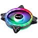 Ventilateur De Boitier Duo 12 Rgb 12cm (noir) - Foto miniatura 6