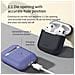 Airpods 2/1 Custodia Ultrasottile Della Serie Gel Di Silice Protector Viola (wiappod-bz05)  - Foto miniatura 2