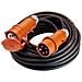 Venire - Schwabe 60517 - Prolunga Cee 400 V / 16 A, 10 M, H07rn-f5g2,5 Con Spina Invertitore Di Fase, Ip44, Colore: Nero - Foto miniatura 1