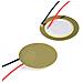 15pcs Raccolta Piezo-elettrica 27 Millimetri Piezo Amplificatori Dischi Con I Cavi Per Chitarra Acustica Drum - Foto miniatura 2