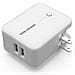 RealPower TA-3000, Interno, Esterno, Universale, AC, Batteria, Bianco, Battery discharge, Contatto - Foto miniatura 1