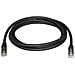 Cavo di Rete Ethernet Cat6a - Cavo Schermato STP da 2m - Cavo RJ45 Antigroviglio - Nero - Foto miniatura 3