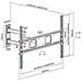Supporto Da Parete Per Tv Basic Basic Fullmotion (l), Nero - Per Tv Da 37'' A 70'' (94-178 Cm), Completamente Mobile (gi - Foto miniatura 17