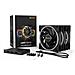 Ventola PC Light Wings 120mm PWM Diametro 12 cm Colore d'Illuminazione Multi - Nero Triple-Pack (3 pz) - Foto miniatura 6