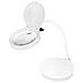 Lampada Led Da Tavolo Con Lente D'ingrandimento A 8 E 36 Diottrie Dimmerabile - Foto miniatura 1