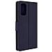 Custodia Galaxy S20 Portacarte Supporto Video Doppia Linguetta Blu Notte - Foto miniatura 5