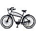 Outlaw Rs - Motor Central - Acciaio Nero E Inossidabile - 250w / 20ah - Central Motor Vintage Chopper E-bike - Bicicletta Elettrica Retrò Cruiser Custom - Foto miniatura 2