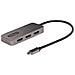 Adattatore USB-C HDMI a 3 Porte - MST Hub USB C a HDMI 4K 60Hz - Convertitore da USB Type-C a Multi Monitor HDMI per Notebook - Splitter HDMI / Hub HDMI Multi-Stream Trasport - Cavo integrato da 30cm - Foto miniatura 1