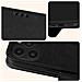 Custodia Per Iphone 15 Pro Max Copertina Portacarte Funzione Supporto Nera - Foto miniatura 3