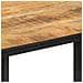 Tavolo Da Pranzo 110x55x75,5 Cm In Legno Massello Di Mango - Foto miniatura 8