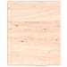 Ripiano a Parete 40x50x2 cm Legno Massello Rovere Non Trattato - Foto miniatura 2
