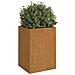 Fioriera 42x38x75 Cm Acciaio Corten - Foto miniatura 2