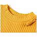 Maglietta Da Bambina A Maniche Lunghe Ocra 92 - Foto miniatura 3
