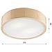 Lampada A Soffitto Eveline - Marrone - Legno, Vetro - 37x37x8 Cm - Foto miniatura 5