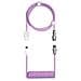 Cooler Master Coiled Keyboard Cable Dream Purple - Foto miniatura 1