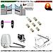 Cancello Elettrico Kit Motore A Braccio Articolato 230/24 V Anta Battente Da 0,5 A 2,5 Mt Centrale 7 Radiocomandi Faro - Foto miniatura 1