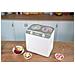Doppio Gelatiera compressore 2,4 L 250 W Acciaio satinato, Bianco - Foto miniatura 8