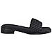 Black Casual Open Slippers Ciabatte Sintetico E Tessile Scarpe Donna Nero Eu 36, 2-27150-28 001 - Foto miniatura 1