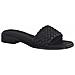Black Casual Open Slippers Ciabatte Sintetico E Tessile Scarpe Donna Nero Eu 36, 2-27150-28 001 - Foto miniatura 2