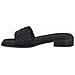 Black Casual Open Slippers Ciabatte Sintetico E Tessile Scarpe Donna Nero Eu 36, 2-27150-28 001 - Foto miniatura 3