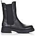 Black Casual Closed Booties Stivaletti Pelle Scarpe Donna Nero Eu 40, Z9180-01 - Foto miniatura 2