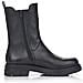 Black Casual Closed Booties Stivaletti Pelle Scarpe Donna Nero Eu 40, Z9180-01 - Foto miniatura 3