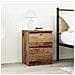 Mobile Porta TV Legno Antico 40x35x54 cm in Legno Multistrato - Foto miniatura 2