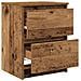 Mobile Porta TV Legno Antico 40x35x54 cm in Legno Multistrato - Foto miniatura 3