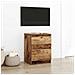 Mobile Porta TV Legno Antico 40x35x54 cm in Legno Multistrato - Foto miniatura 1